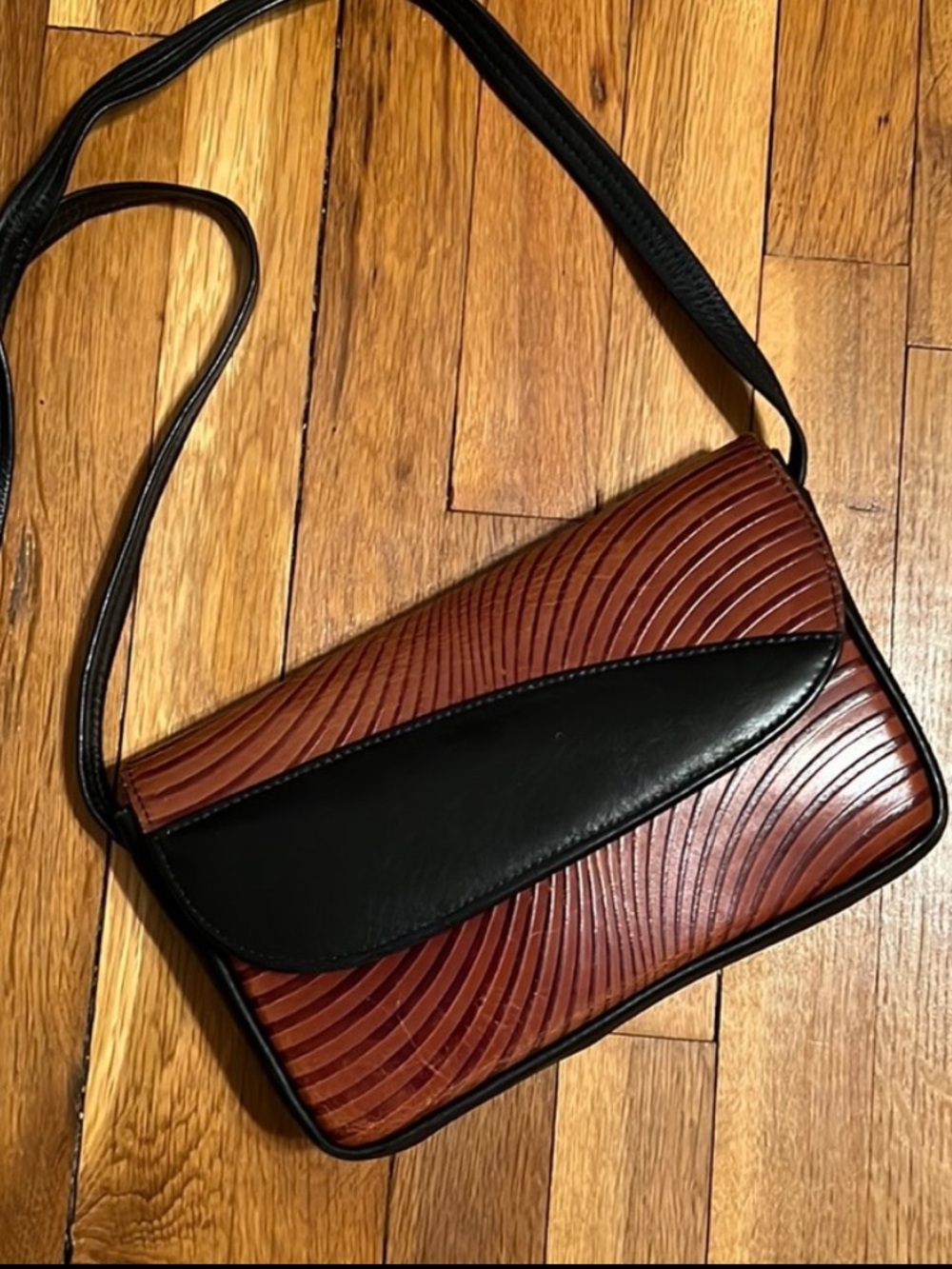 Roche Leather Crossbody Bag Purse Custom Made